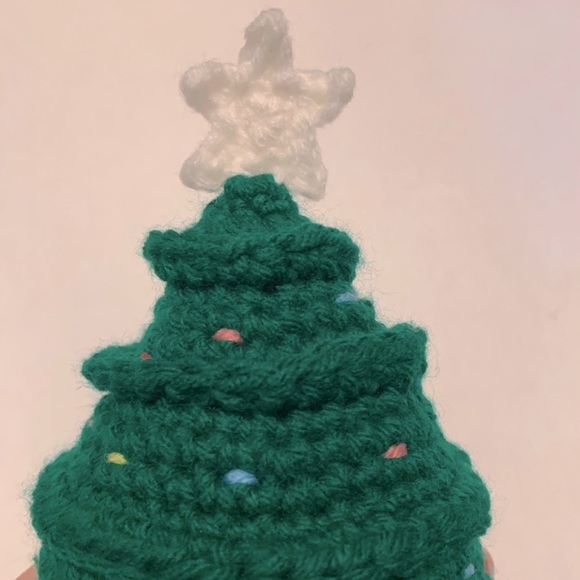 Christmas tree crochet plush handmade - Picture 7 of 10